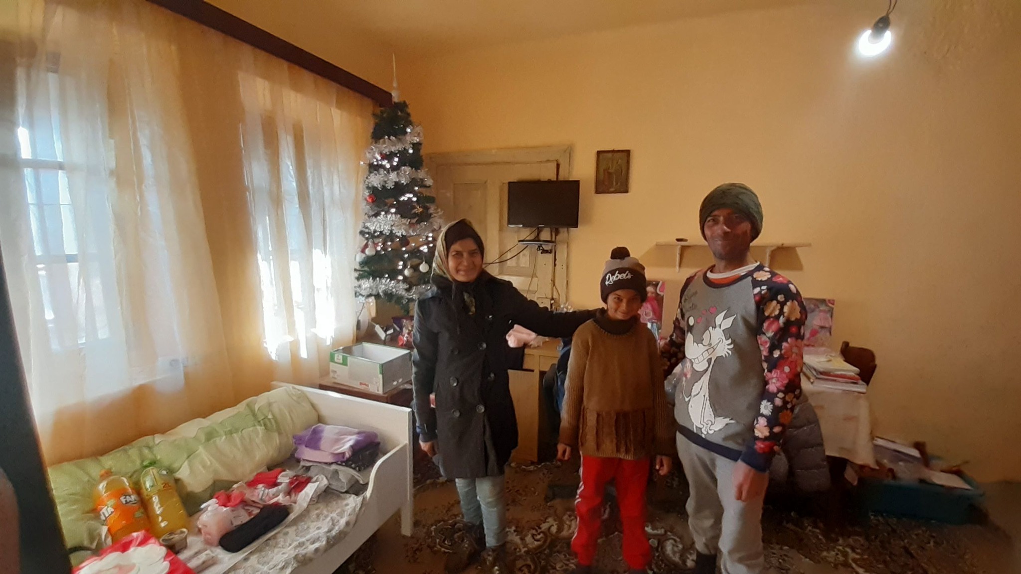 lavinia and her family